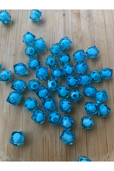 Lorin hobi 10 mm Acrylic Bags, Wallets, Pendants, Jewelry Beads 100 Gr Approx...