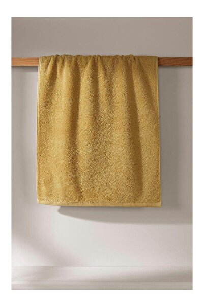 LC Waikiki Nevavm Farkıyla Harmony 100% Cotton Face Towel Mustard 50X90