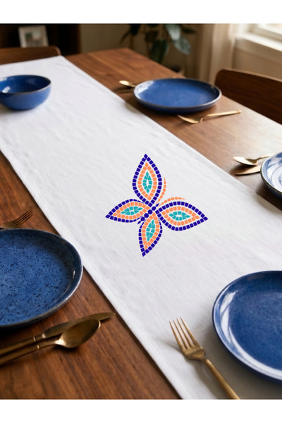 EGGBABY Runner 110*40 cm Design Decorative Runner Kitchen and Living Room Tab...