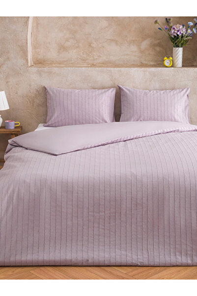 LC Waikiki Yk Plus Farkiyla Striped Double Duvet Cover Set