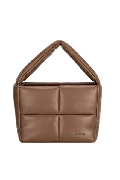 David Jones Women's Strap Handbag Brown