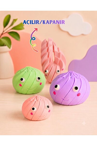 You Toys 1 Adet Sürpriz Renkli Açılır-Kapanır Dumpling/ Sert Akışkan Çin Mant...