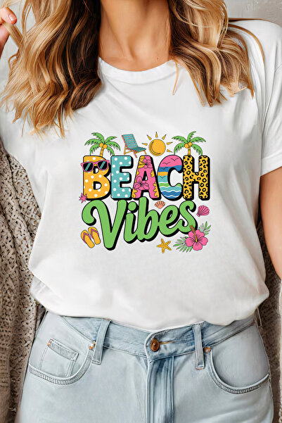 Sarah's Boutique Women's T-shirt – 100% cotton – Tropical Vibes