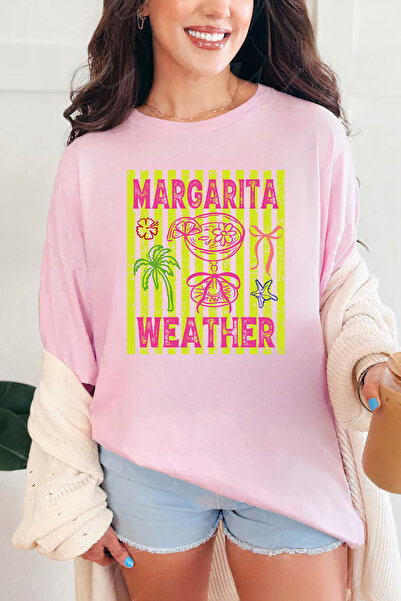 Sarah's Boutique Women's T-shirt – 100% cotton – Margarita Neon