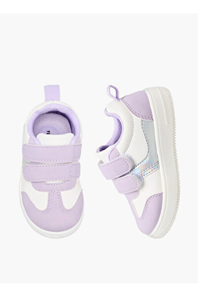 Flora Bella by Shoexpress Girls Hook & Loop Ankle Sneakers