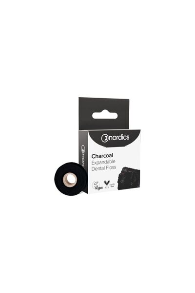 Nordics Carbon, ață dentară extensibilă, 30 m