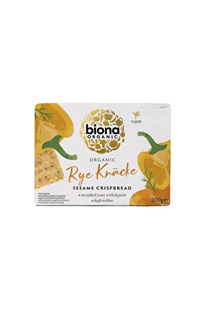 biona Felii de pâine crocante din secară integrală cu susan organic 200g