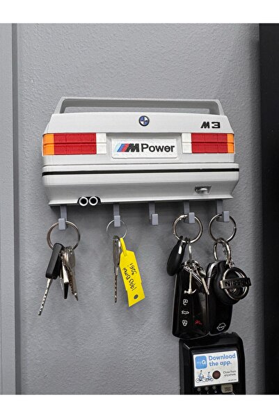 GF3D حامل مفاتيح معلق على الحائط من BMW E30 M3