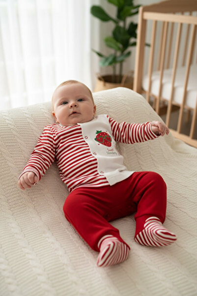 BİANCOFİGLİO Baby Set with Booties and Front Opening
