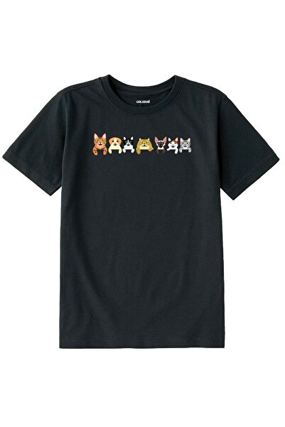 Colermi Kids' T-Shirt - Cute Cats Design