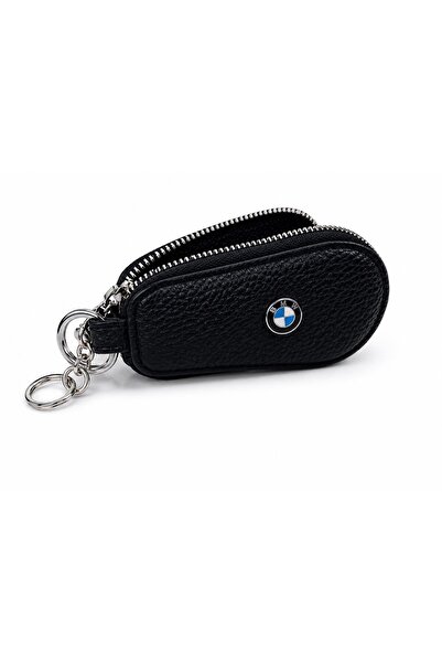 OEM Husa Chei Auto BMW Premium din Piele Ecologică – Husă Elegantă cu Inel Me...