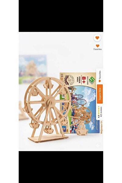 SEA-LAND 3 D AHŞAP MAKET PUZZLE
