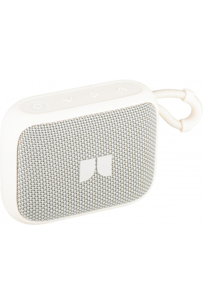 MONSTER Boxa Portabila Bluetooth S520, 5W, TWS, RGB, Waterproof, Crem Deschis