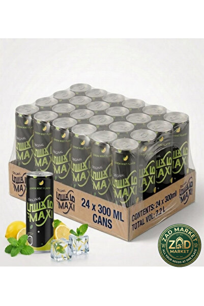 MAXİ Maxy Lemon Mint Flavored 24*300ml