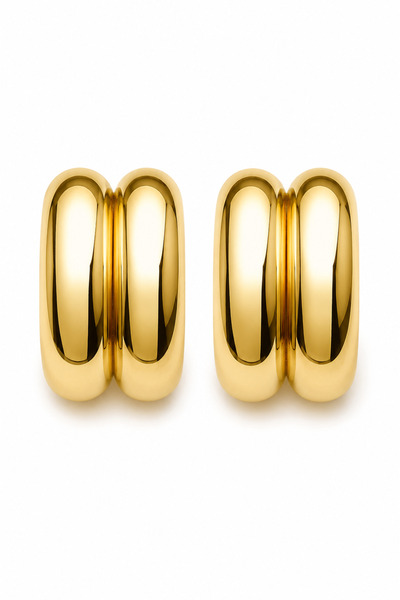 Jack Ferrero Summer new women's steel earrings