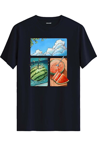 Colermi Watermelon Summer Printed T-Shirt
