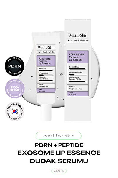 wati for skin PDRN Ve Peptit İçeren EXOSOME Onarıcı Dudak Bakım Serumu PDRN P...