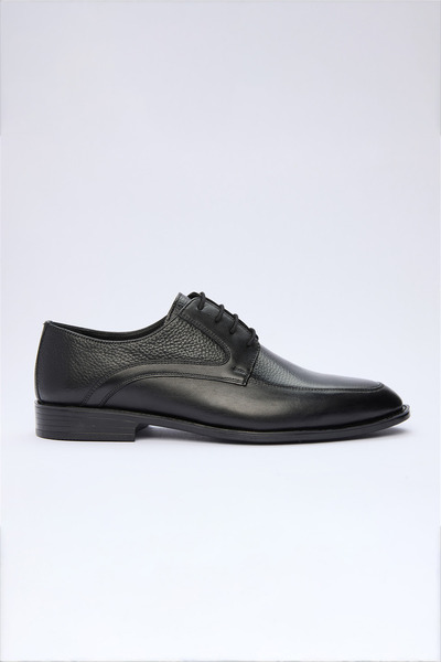 İmza Black Lace-Up 100% Leather Classic Shoes 1033265175