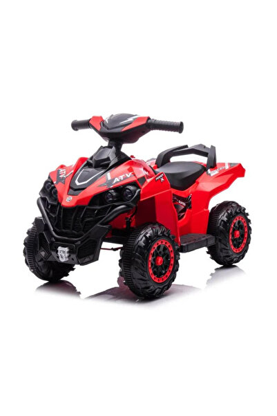 JMB Vehicul ATV Electric Rosu 12V, 72x43x50cm, comutator de pornire, pedale, ...
