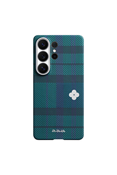 PITAKA Galaxy S26 Ultra Magsafe Uyumlu Karbon Kılıf Aramid Fiber Flora in Gri...