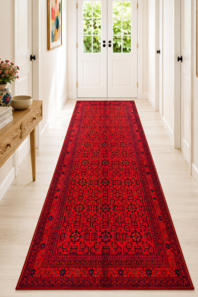 Chilai Home Age Makinede Yıkanabilir Kaymaz Taban Leke Tutmaz Dijital Salon Halısı Mutfak Halısı ve Yolluk