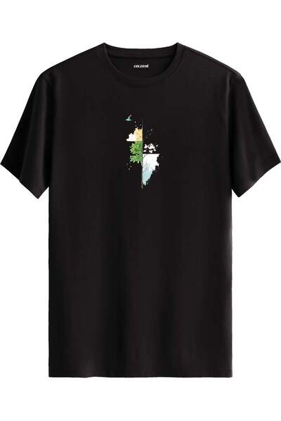 Colermi Four Seasons Tree Printed T-Shirt