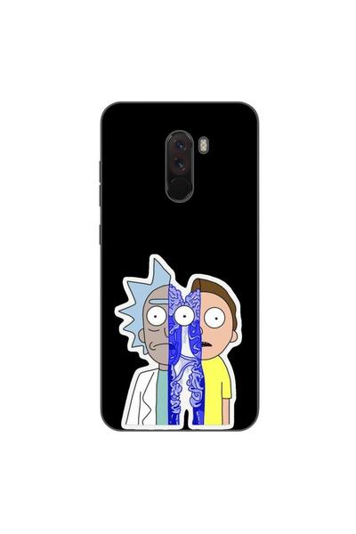 OEM Husa compatibila cu Xiaomi Pocophone F1 Silicon Gel Tpu Model Rick And Mo...