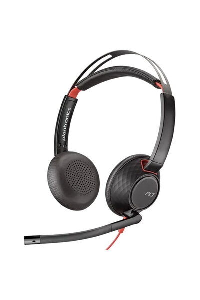 Poly Casti cu microfon Blackwire C5220 USB-C, Negru