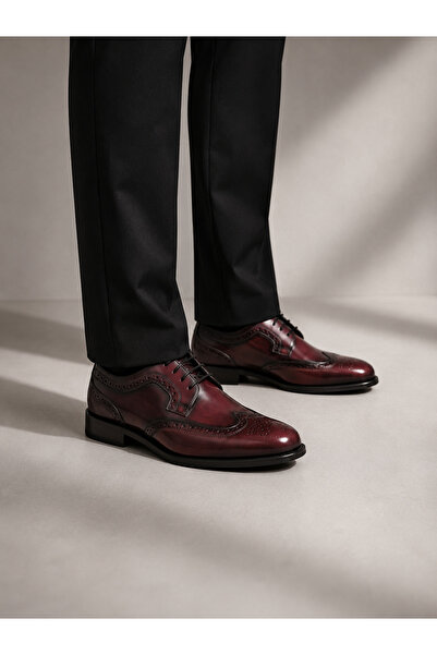 Nevzat Zöhre 837 Open Leather Men's Leather Classic Shoes
