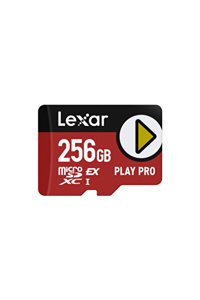 Lexar Memory Card Play Pro 256GB MicroSDXCExpressCard900MB/Sread&600MB/Swrite...