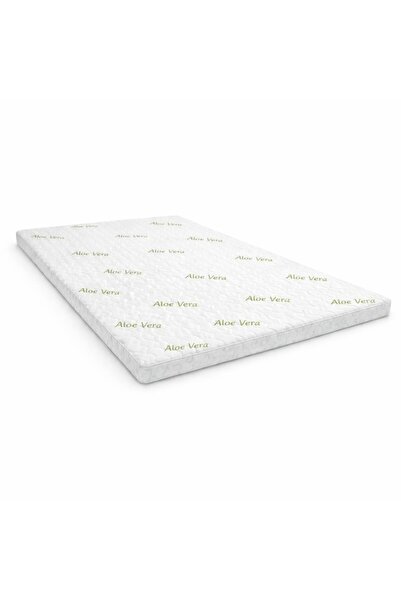 Pucioasa Topper saltea Memory 160x180 cm, 5 cm, Aloe Vera, husa detasabila cu...