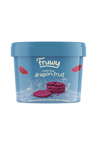 fruwy Freeze Dried Ejder Meyvesi Kova (Dondurularak Kurutulmuş Ejder Meyvesi)...