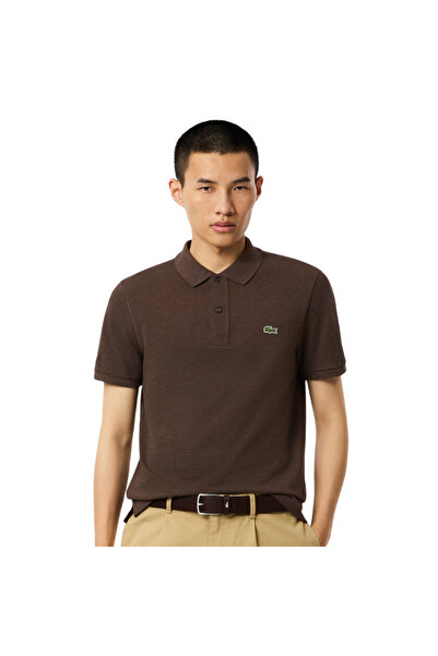 Lacoste L.12.12 Erkek Slim Fit Kahverengi Polo Tshırt PH4012.KD9