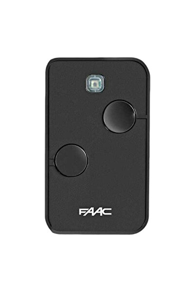 FAAC Telecomandă cu 2 canale, XTO2, SLH-SL-DS-RC, 433 și 868 MHz, negru - XT0...