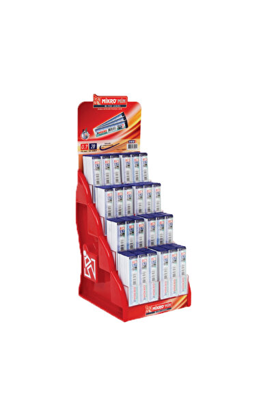 Mikro Min Ruler Stand 0.7 mm 2B 288 Pack M-750