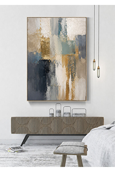lawhat A Modern Abstract Painting That Harmoniously Weaves Together Sophistic...