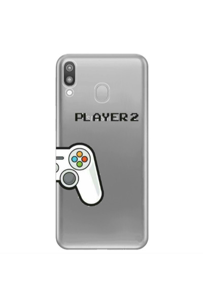Other Samsung M20 Player 2 Transparent Silicone TPU Θήκη