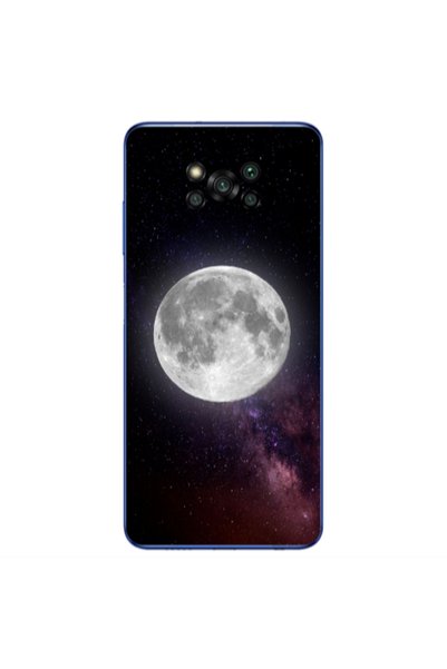 Other Xiaomi Poco X3 /X3 Pro Moon and stars Transparent Silicone TPU Θήκη