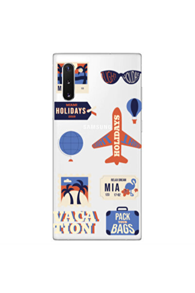 Other Samsung Note 10 Plus Vacation Transparent Silicone TPU Θήκη