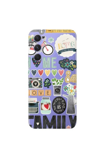 Other Samsung S25 PLUS Family love home Transparent Silicone TPU Θήκη