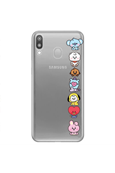 Other Samsung M20 Lovely animals Transparent Silicone TPU Θήκη