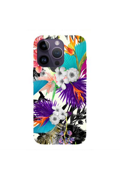 Other Apple iPhone 14 Pro Sea flowers Transparent Silicone TPU Θήκη