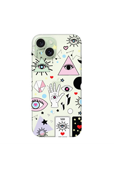 Other Apple iPhone 15 Plus Pyramid eyes Transparent Silicone TPU Θήκη