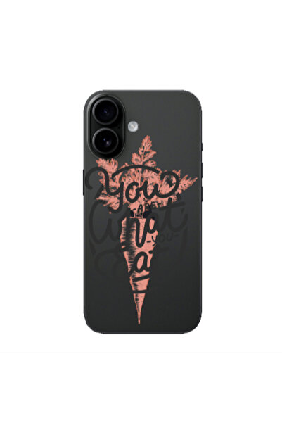 Other Apple Iphone 16 plus You are What You Eat Transparent Silicone TPU Θήκη