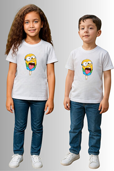 Windy Island Tricou colorat pentru copii, unisex, pentru fete/băieți, cu impr...