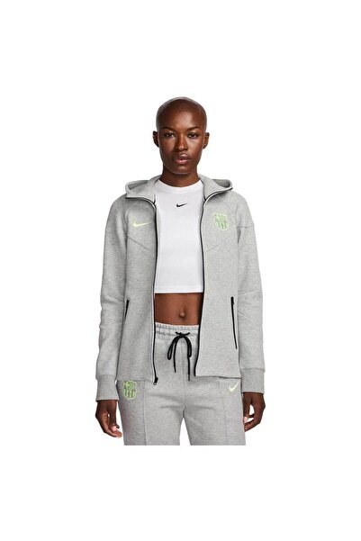 Nike Womens F.C. Barcelona Tech Fleece Windrunner Jacket L