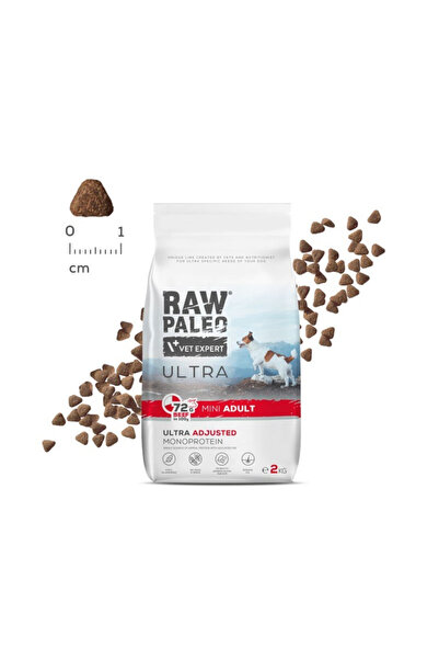 Other VetExpert Raw Paleo Ultra Carne de vită Mini Adult 2kg