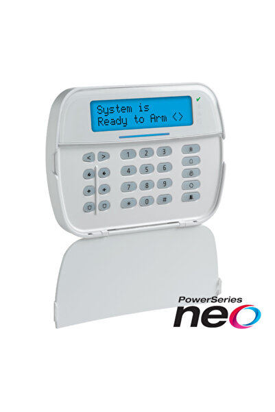 DSC Alphanumeric LCD keyboard, wired, 128 zones, proximity reader, NEO SERIES...
