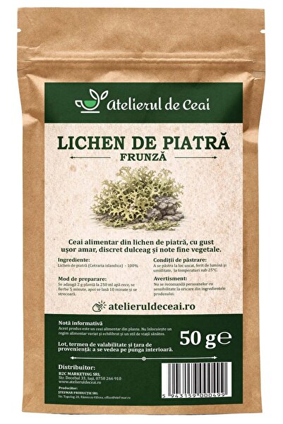atelierul de ceai Ceai de lichen de piatră