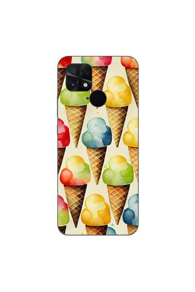 OEM Husa compatibila cu Xiaomi Poco C40 Silicon Gel Tpu Model Icecream Pattern